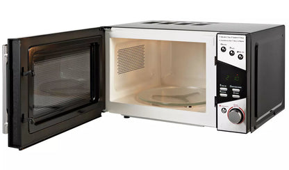 De'Longhi 800W Standard Microwave P80T5A - Black and Silver