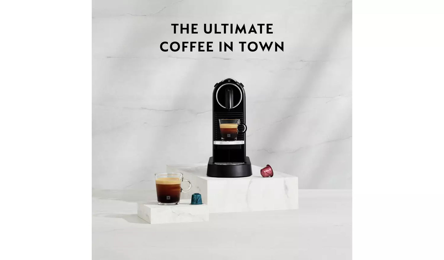 Nespresso by De'Longhi CitiZ Pod Coffee Machine - Black