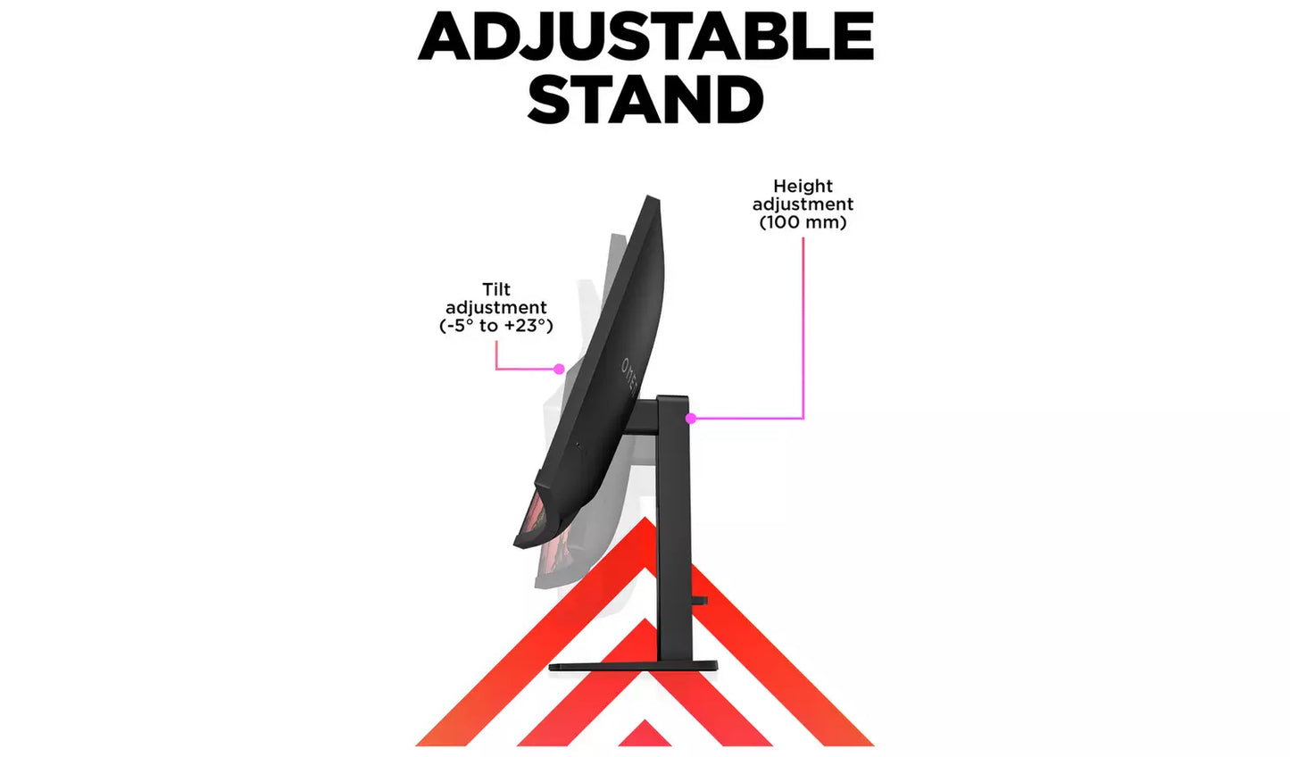 HP Omen 31.5 Inch 165Hz QHD Gaming Monitor