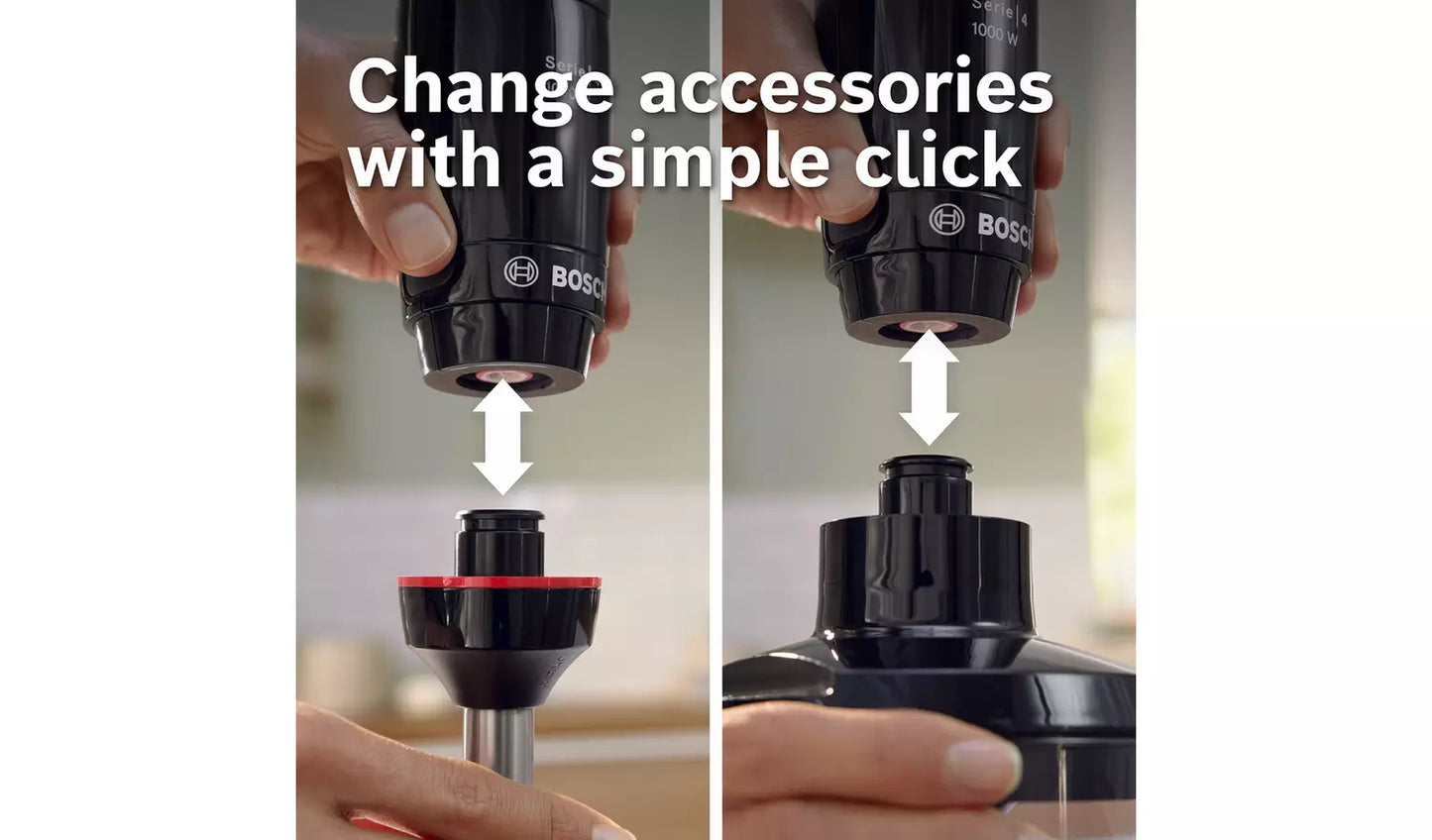 Bosch MSM4B624GB ErgoMaster 3 in 1 Hand Blender – Black