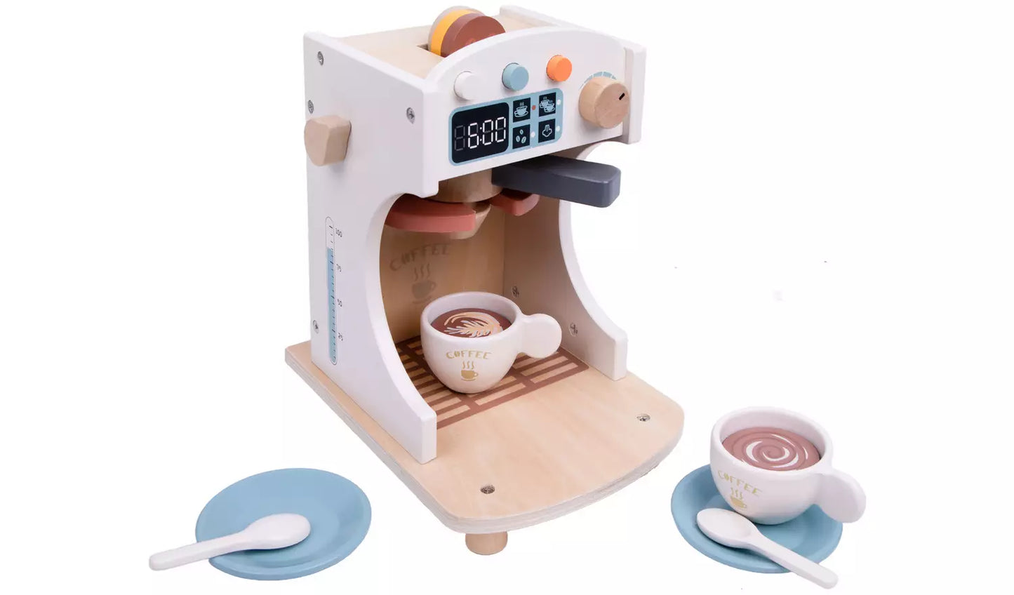 Chad Valley Wooden Coffee Barista Machine