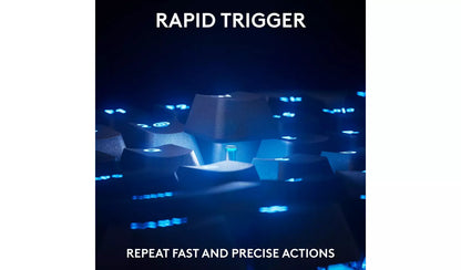 Logitech Pro X TKL RAPID Wired Gaming Keyboard - Black