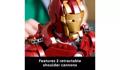LEGO Marvel Iron Man MK4 Bust Building Set for Adults 76327