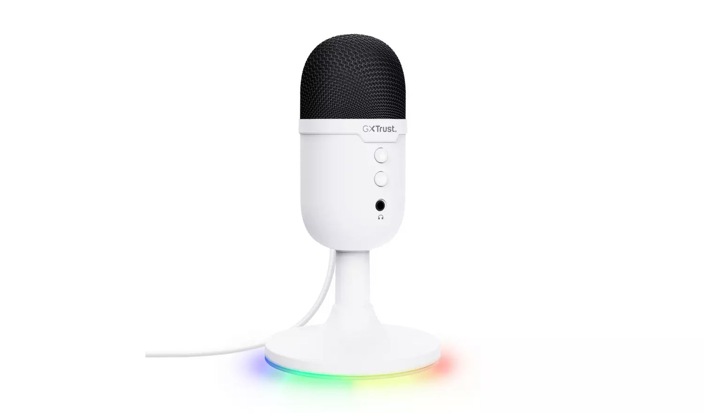 Trust GXT234 Yunix USB Gaming Microphone - White