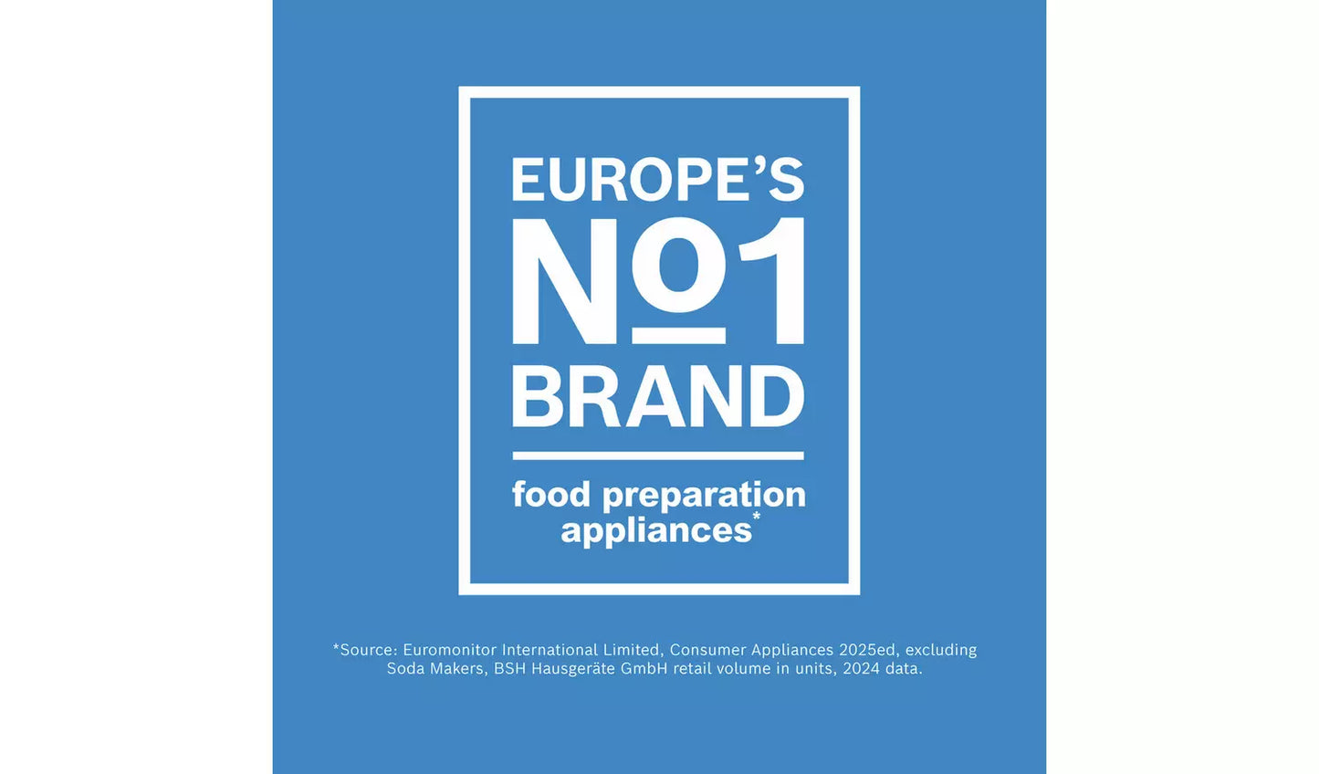 Bosch MMB2111MG Vitapower Mini Blender - Stainless Steel