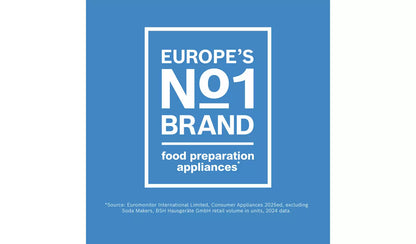 Bosch MUM59340GB 7-in-1 Stand Mixer, Grey & Silver