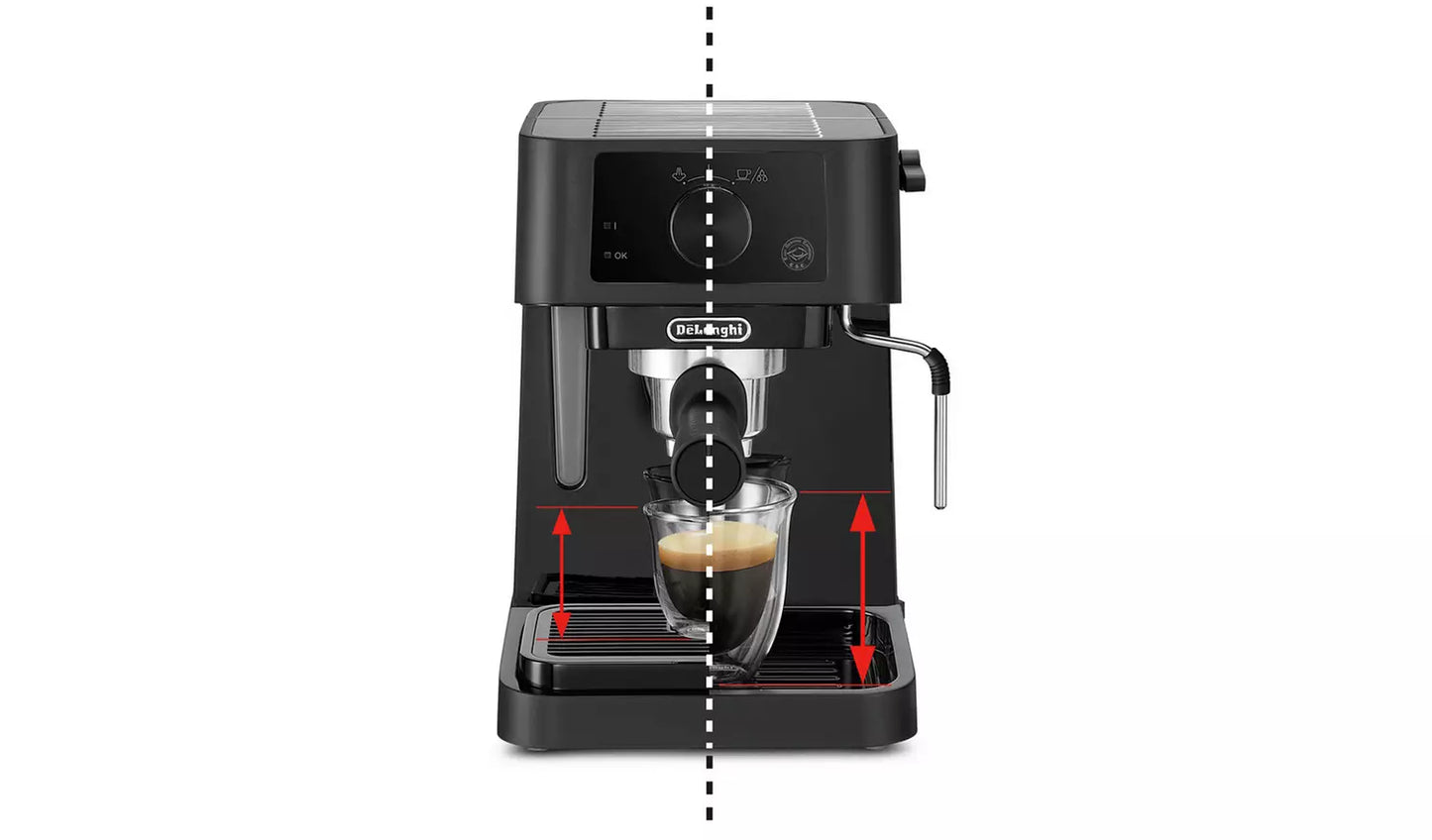 De'Longhi Stilosa Espresso Coffee Machine EC230.BK