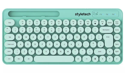 Styletech MK520 Wireless Mouse and Keyboard Green