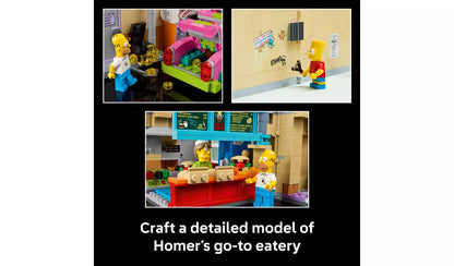 LEGO Icons The Simpsons: Krusty Burger Set for Adults 10352