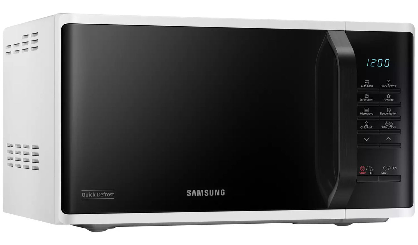 Samsung 800W Standard Microwave MS23K3513AW - White