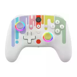 Gioteck WX5+ Switch 2,Switch,PC Wireless Controller Crayons - White