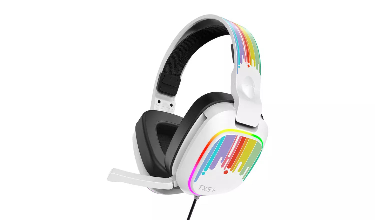 Gioteck TX5+ RGB Wired PS, PC, Switch, Xbox Stereo Headset