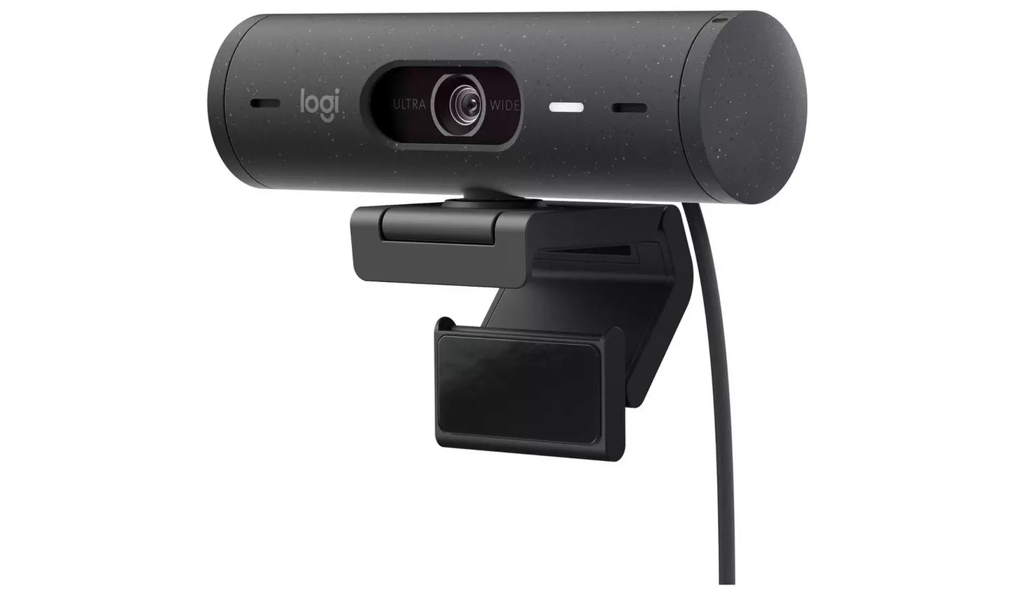 Logitech Brio 500 HD 1080p Webcam - Graphite