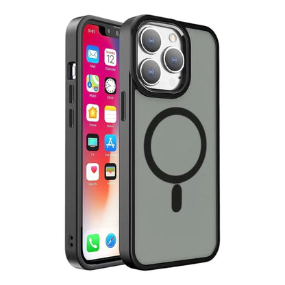 iPhone 16 Pro Metal Camera Circle Clear Case