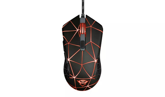 TRUST GXT 133 Locx Wired Gaming Mouse - Black