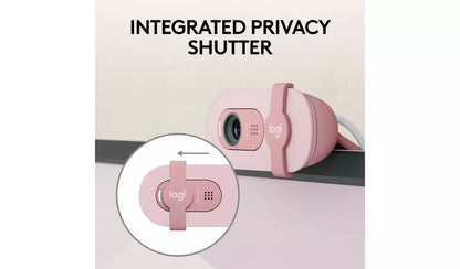 Logitech Brio 100 HD Webcam - Rose