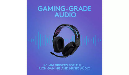 Logitech G335 Wired Gaming Headset - Black
