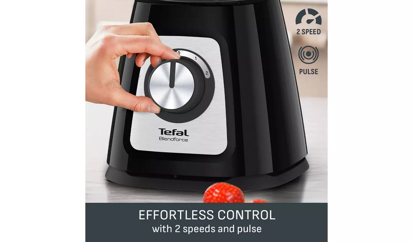 Tefal Blendforce II 2L Glass Jug Blender