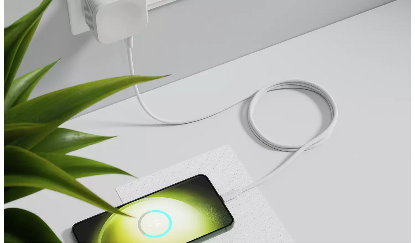 Juice USB to USB Type-C 2m Charging Cable - White