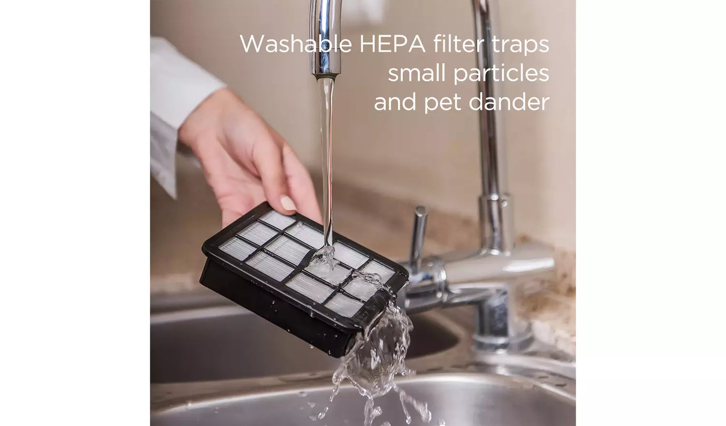 Bush Bagless Cylinder Corded Vacuum Cleaner