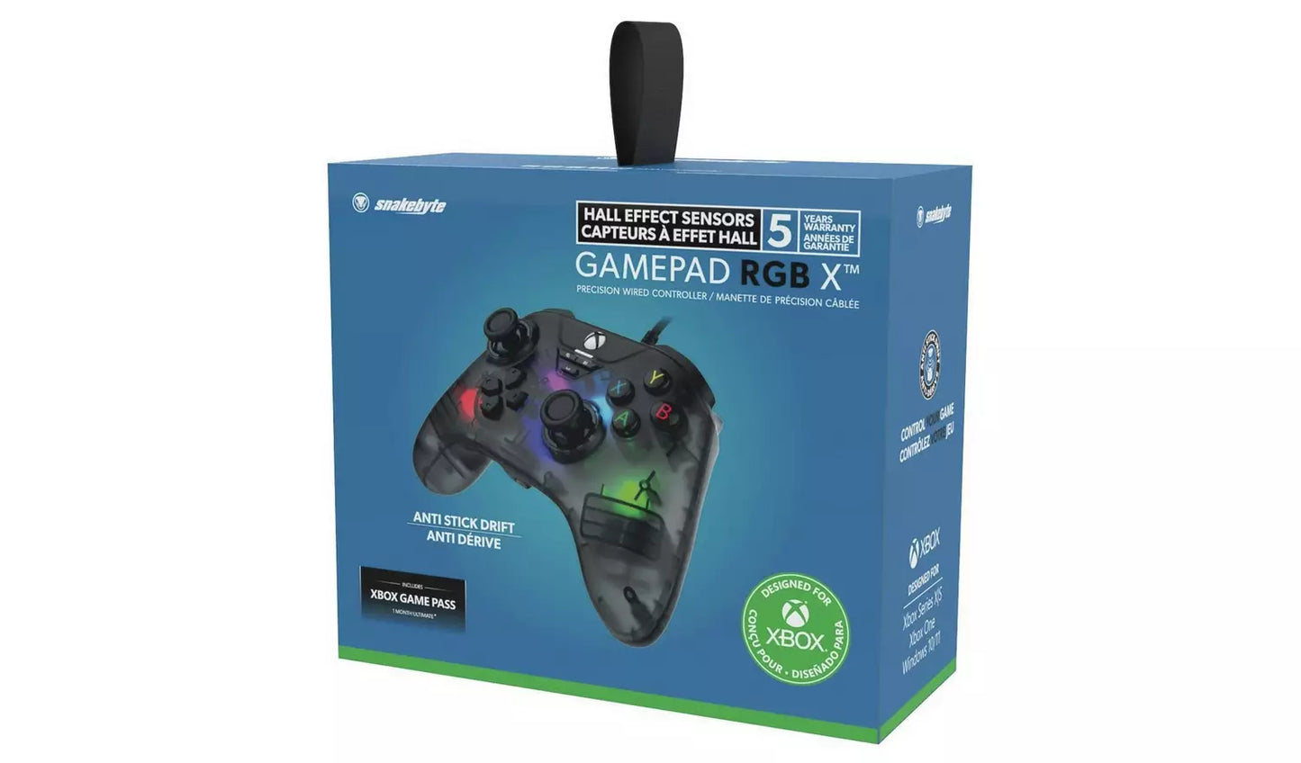 Snakebyte Gamepad RGB X Xbox Wired Controller