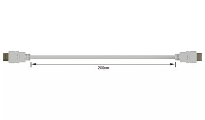2m HDMI Cable - White