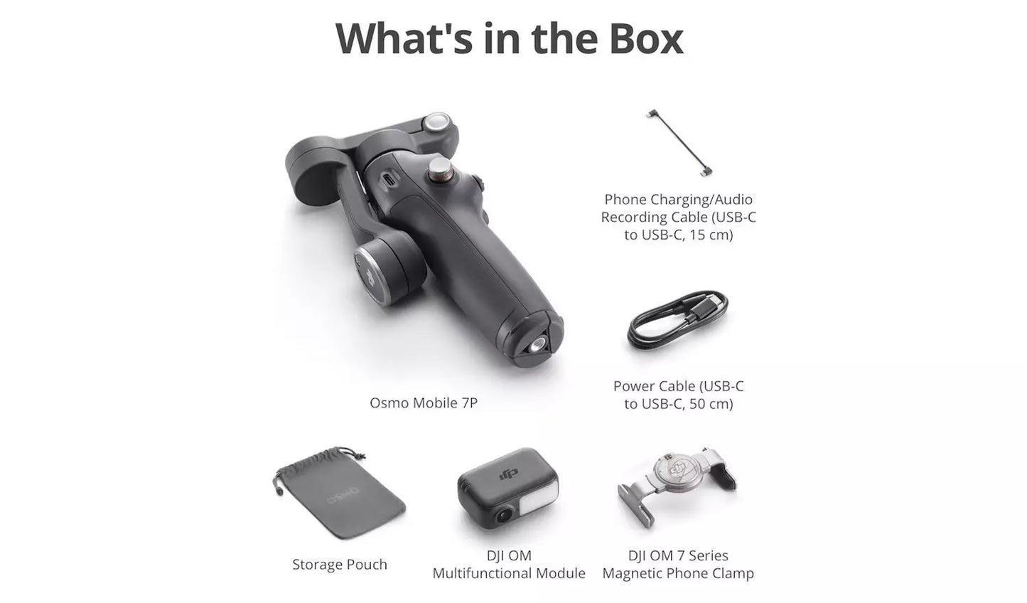 DJI Osmo Mobile 7P Gimbal - Dark Grey