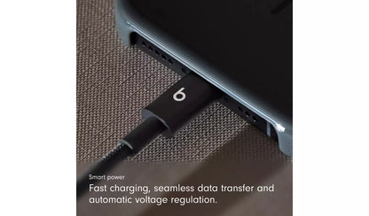Beats USB A to USB C Woven Cable - Bolt Black