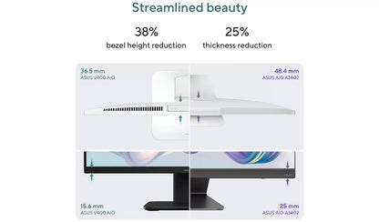 ASUS V440VAK 24in i5 8GB 512GB All-in-One PC