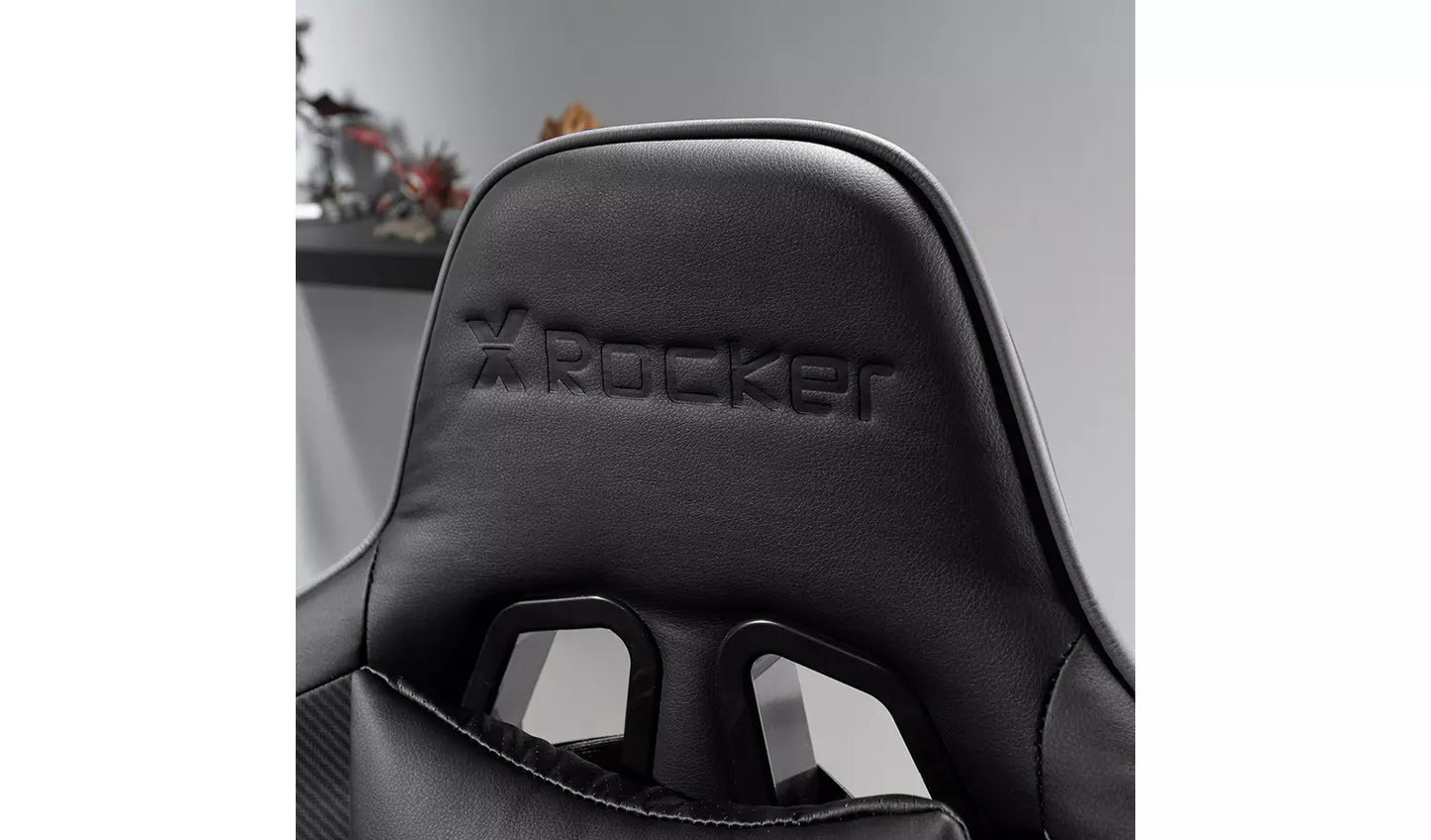 X Rocker Alpha eSports Office Gaming Chair -Black