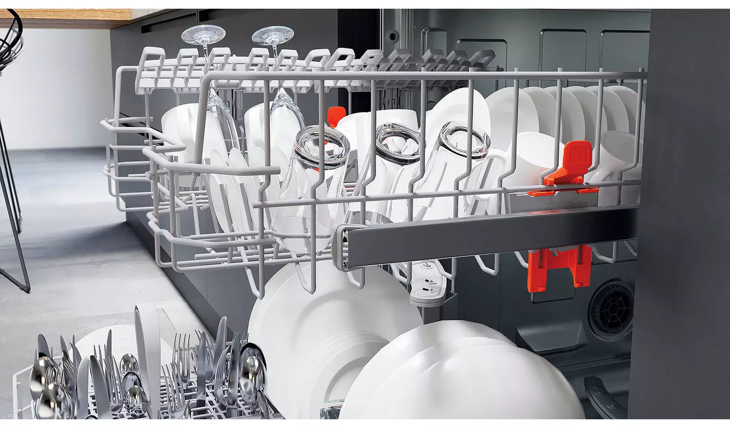 Hotpoint H3B L626BUK Full Size Semi-Integrated Dishwasher