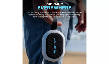 JLab Pop Party Ultra-Portable Bluetooth Speaker - Navy