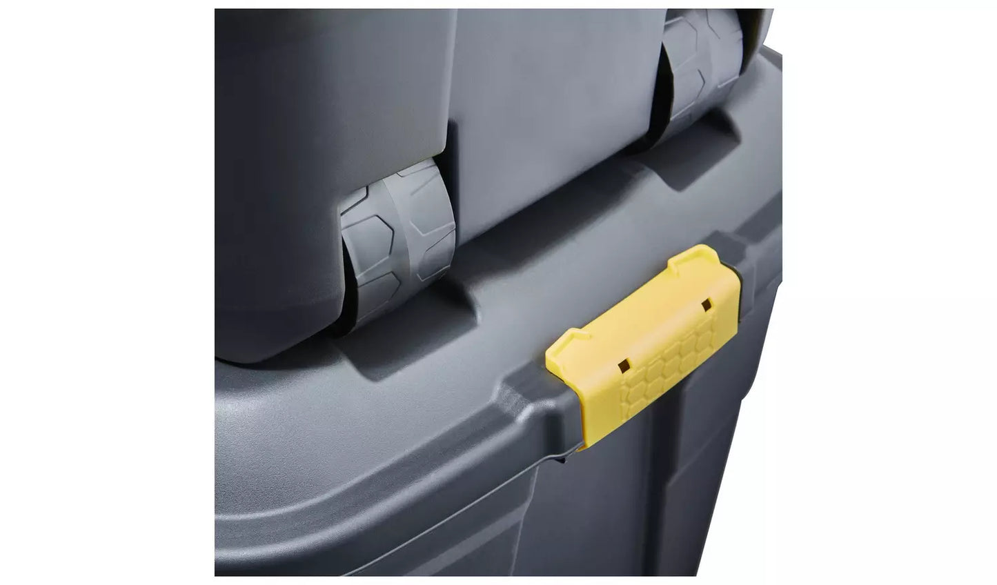 Strata 175L Heavy Duty Storage Trunk - Black