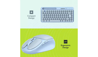 Styletech MK520 Wireless Mouse and Keyboard Blue