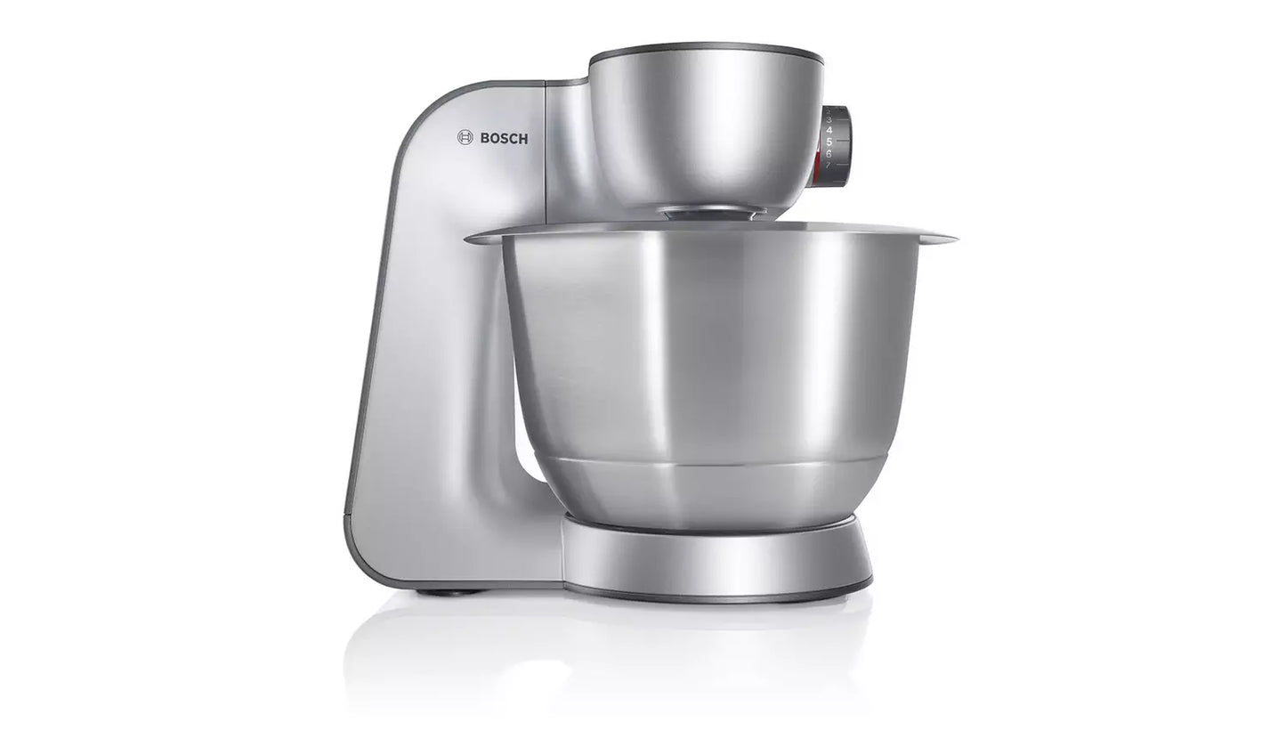 Bosch MUM59340GB 7-in-1 Stand Mixer, Grey & Silver
