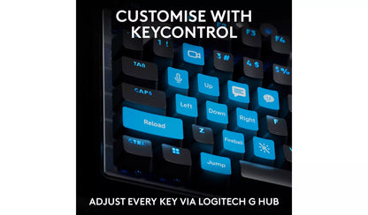 Logitech Pro X TKL RAPID Wired Gaming Keyboard - Black