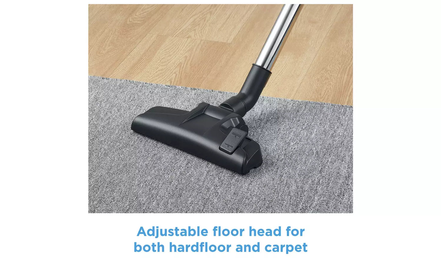 Bush Bagged Cylinder Corded Vacuum Cleaner