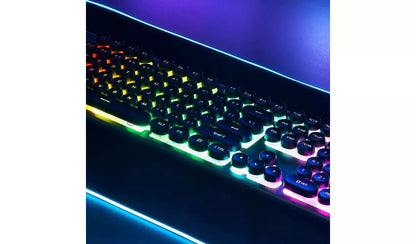 STEALTH Light-UP Wired Gaming Keyboard - Black