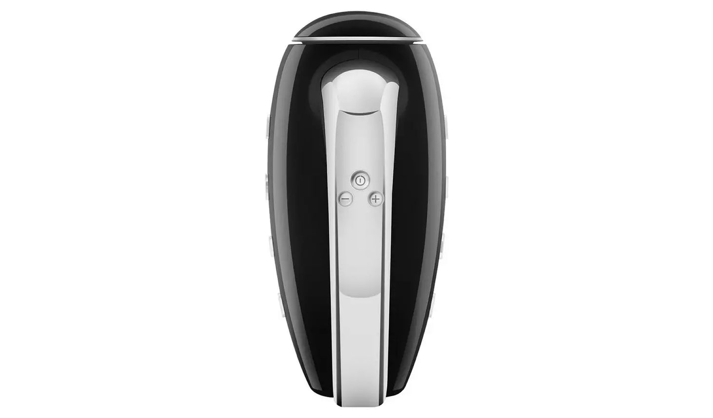 Smeg HMF01BLUK 50's Style Retro Electric Hand Mixer - Black