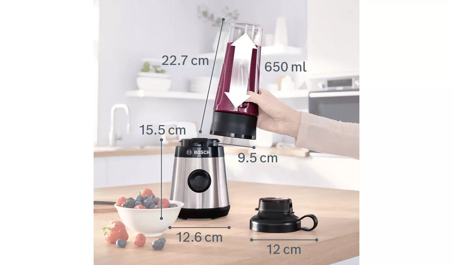 Bosch MMB2111MG Vitapower Mini Blender - Stainless Steel
