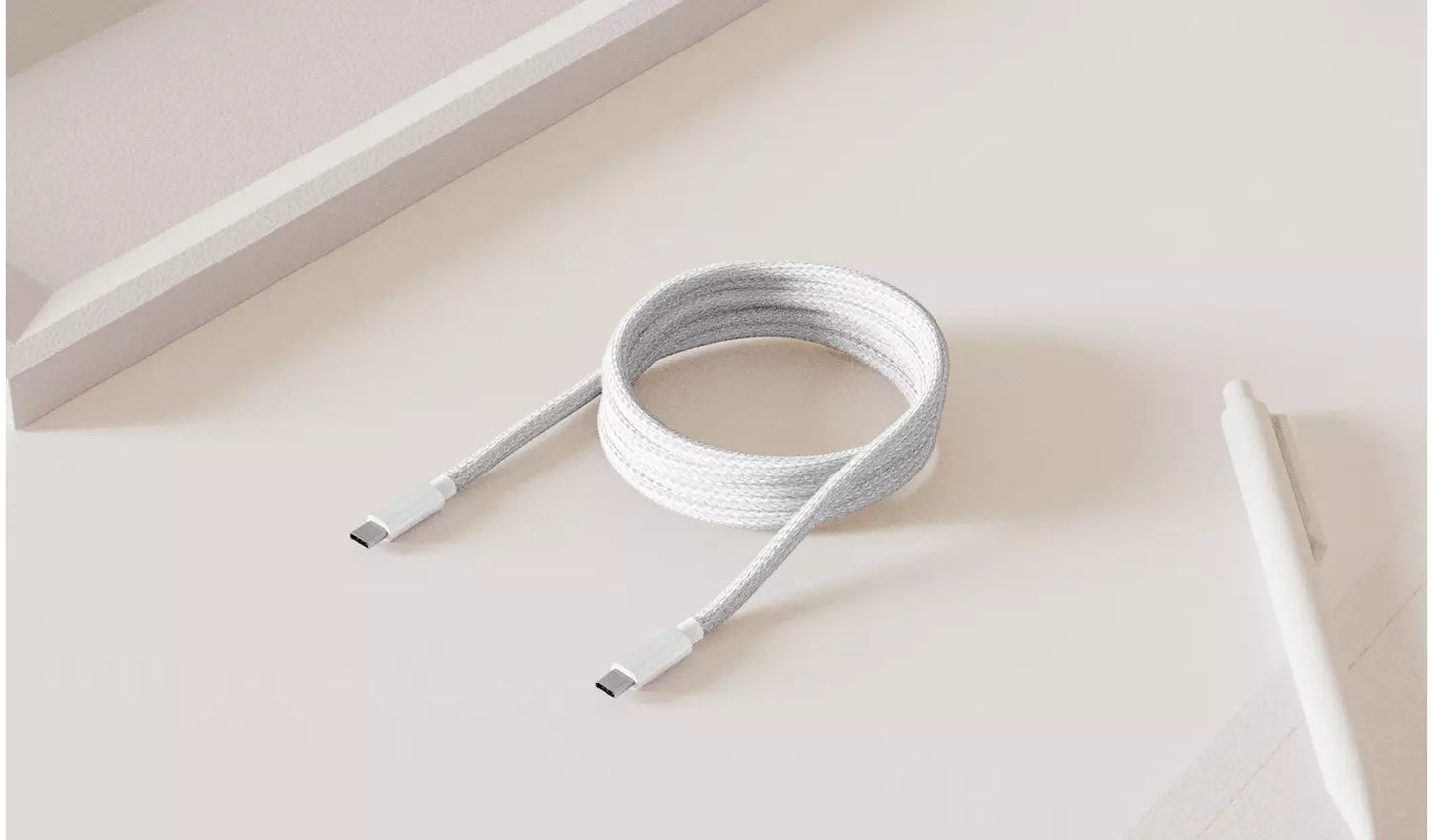 Juice USB C to USB C 2m Charging Cable - White