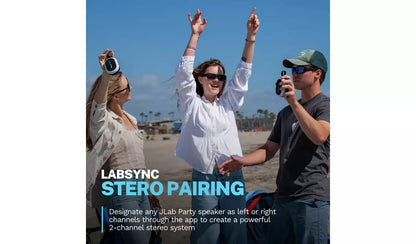 JLab Pop Party Ultra-Portable Bluetooth Speaker - Navy