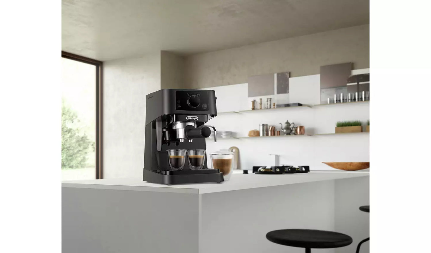 De'Longhi Stilosa Espresso Coffee Machine EC230.BK