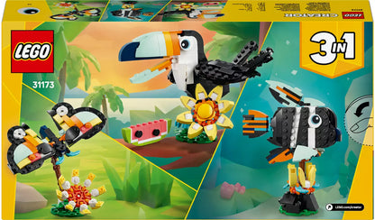 LEGO Creator 3in1 Wild Animals: Tropical Toucan Set 31173