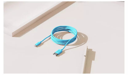Juice USB to Lightning 2m Charging Cable - Aqua
