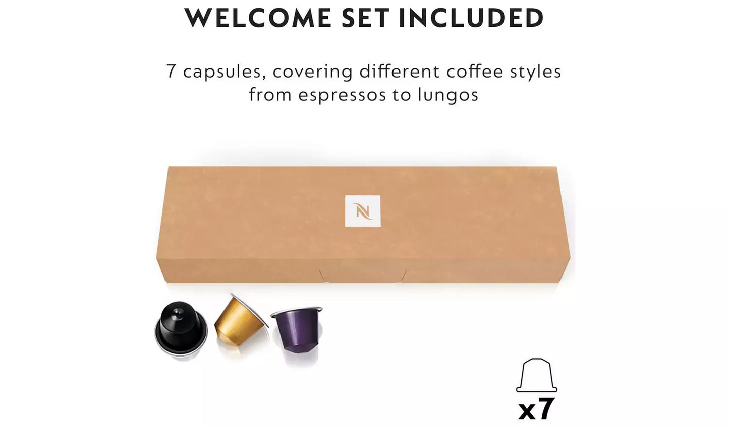 Nespresso by De'Longhi CitiZ Pod Coffee Machine - Black