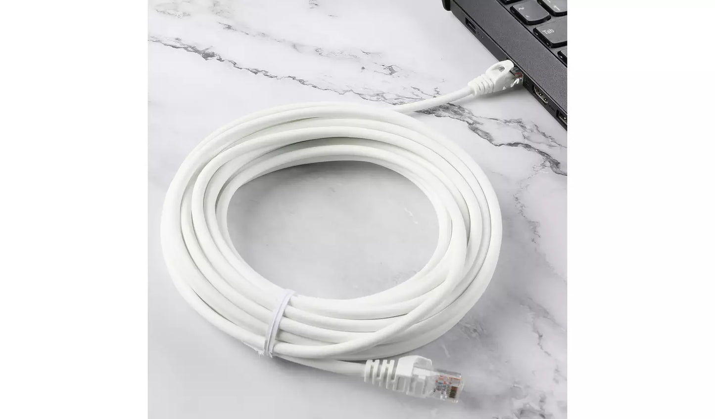 10m Ethernet Cable - White