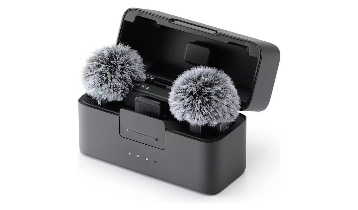 DJI Mic Mini wireless Microphone 2TX + 1RX + Charging Case