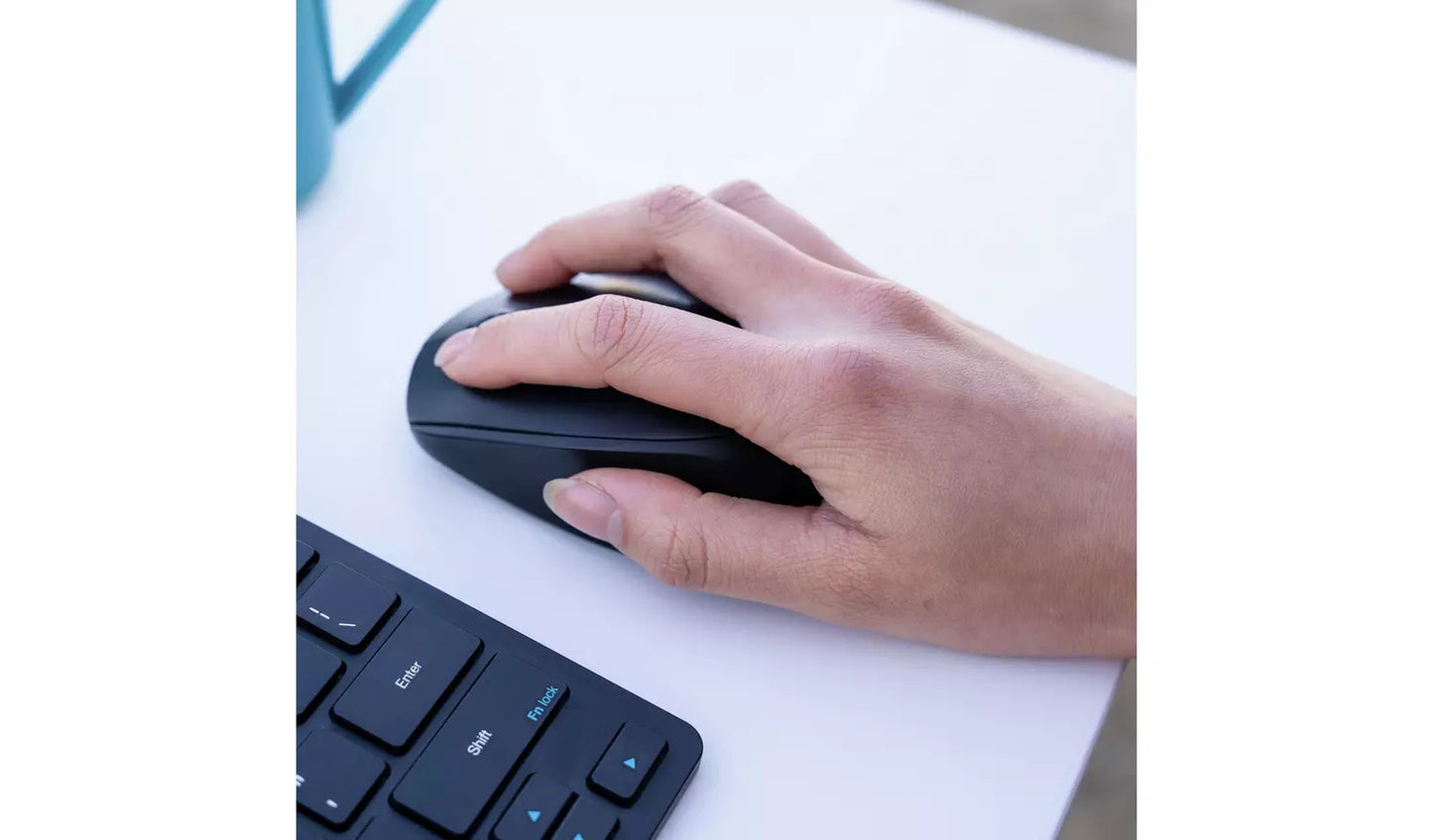 JLab GO Charge Wireless Bluetooth Mouse - Black