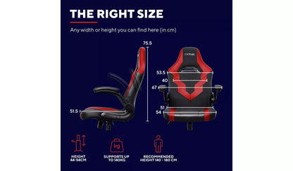 Trust GXT703 Riye Gaming Chair - Red